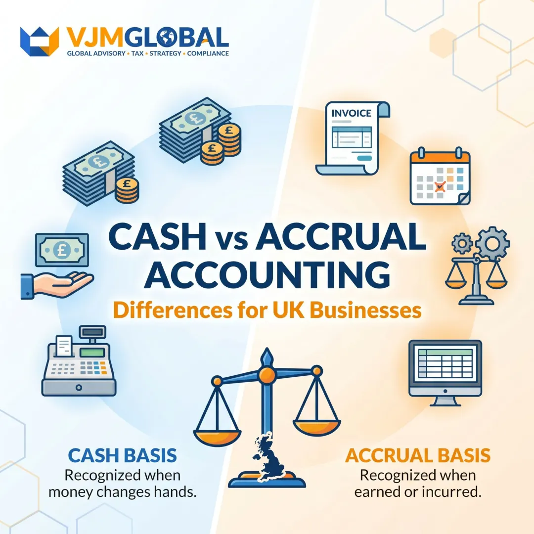 Cash vs Accrual Accounting: Differences for UK Businesses