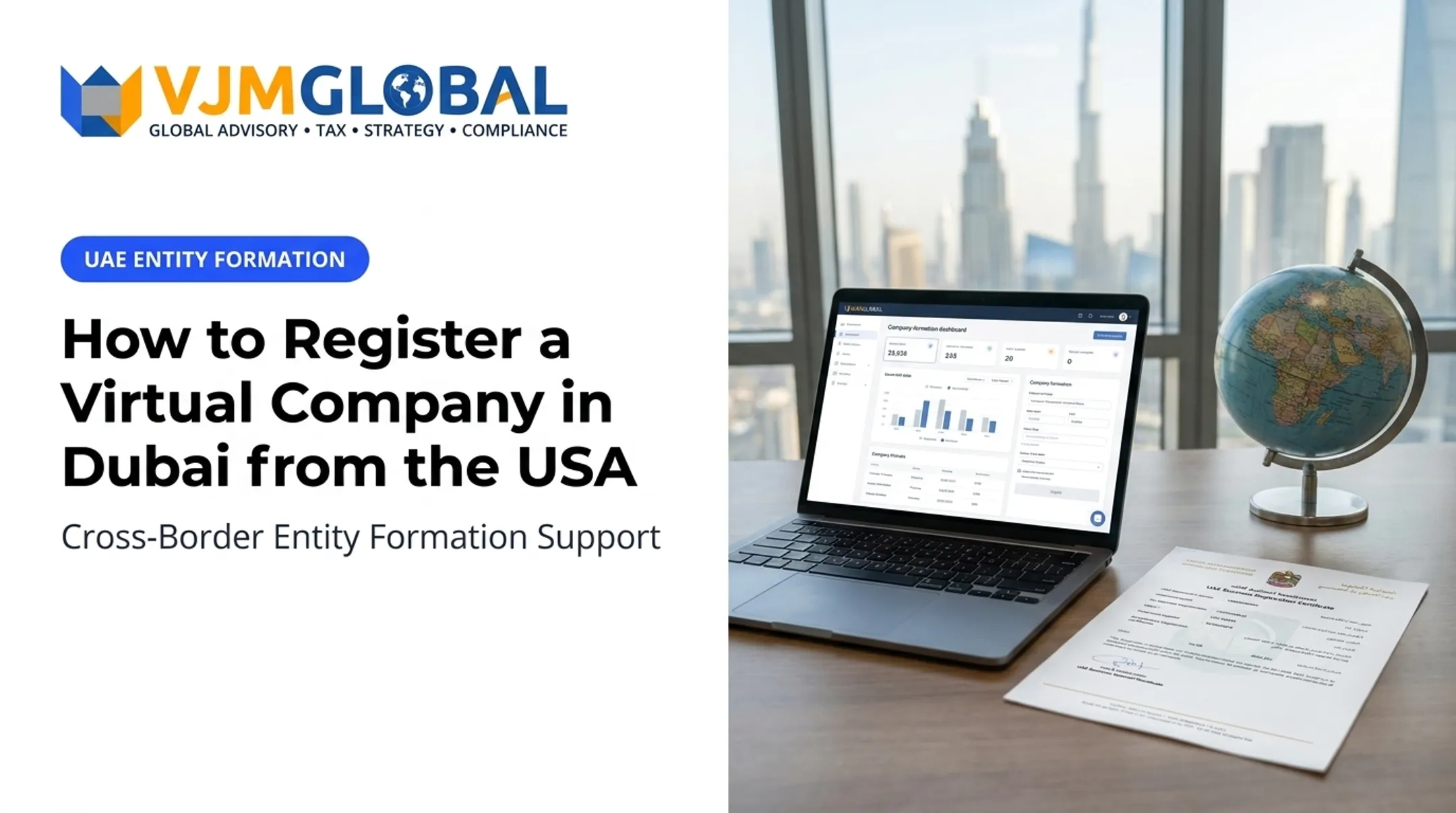 How to Register a Virtual Company in Dubai from the USA