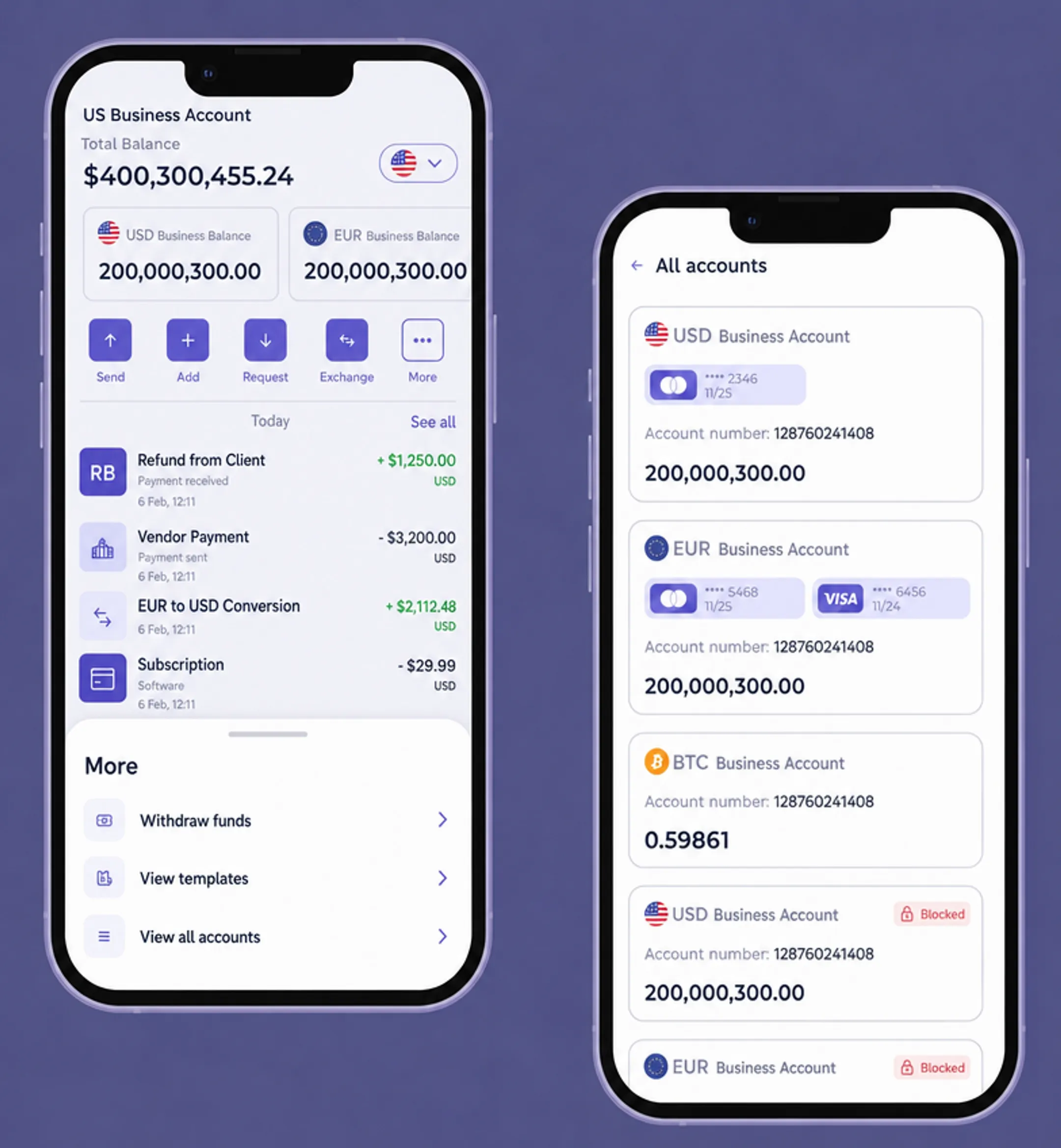Remote banking platform interface for non-US business owners opening accounts