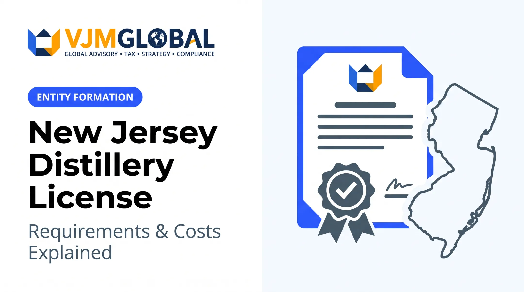 New Jersey Distillery License: Requirements & Costs Explained