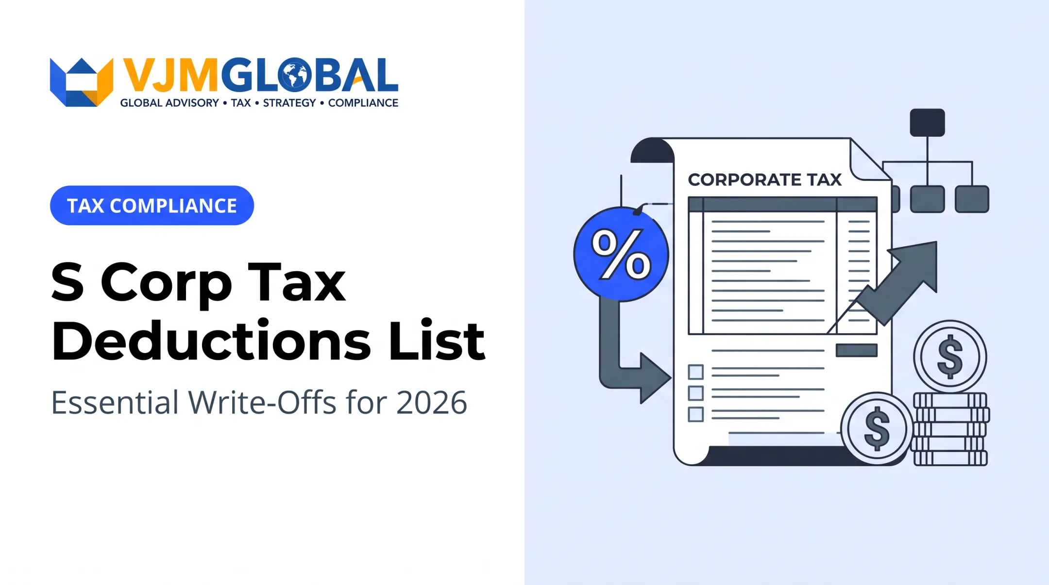 S Corp Tax Deductions List: Essential Write-Offs for 2026