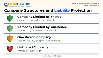 Comparison of liability structures across different Indian company types