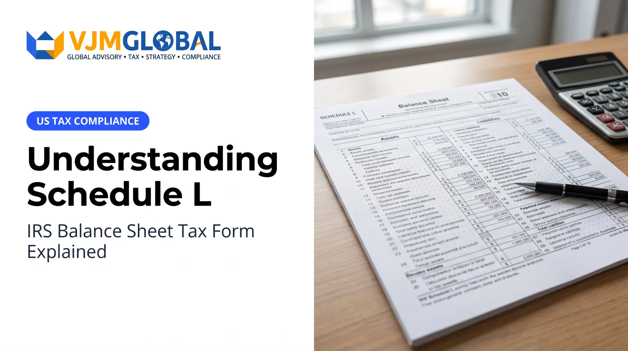 Understanding Schedule L: IRS Balance Sheet Tax Form Explained