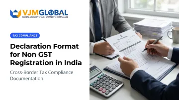 Declaration Format for Non GST Registration in India