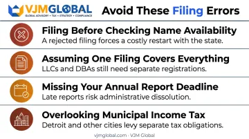 Four common mistakes to avoid when registering a Michigan business