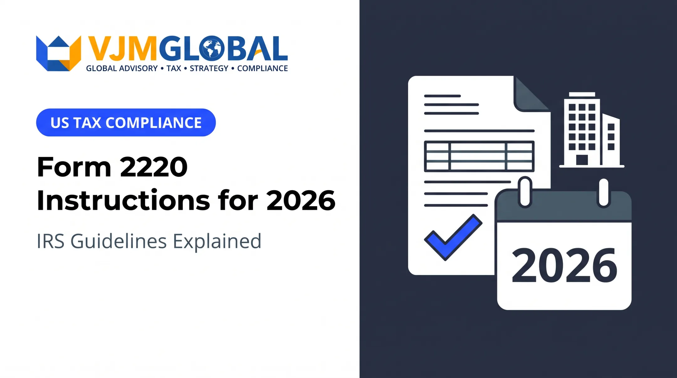 Form 2220 Instructions for 2026: IRS Guidelines Explained