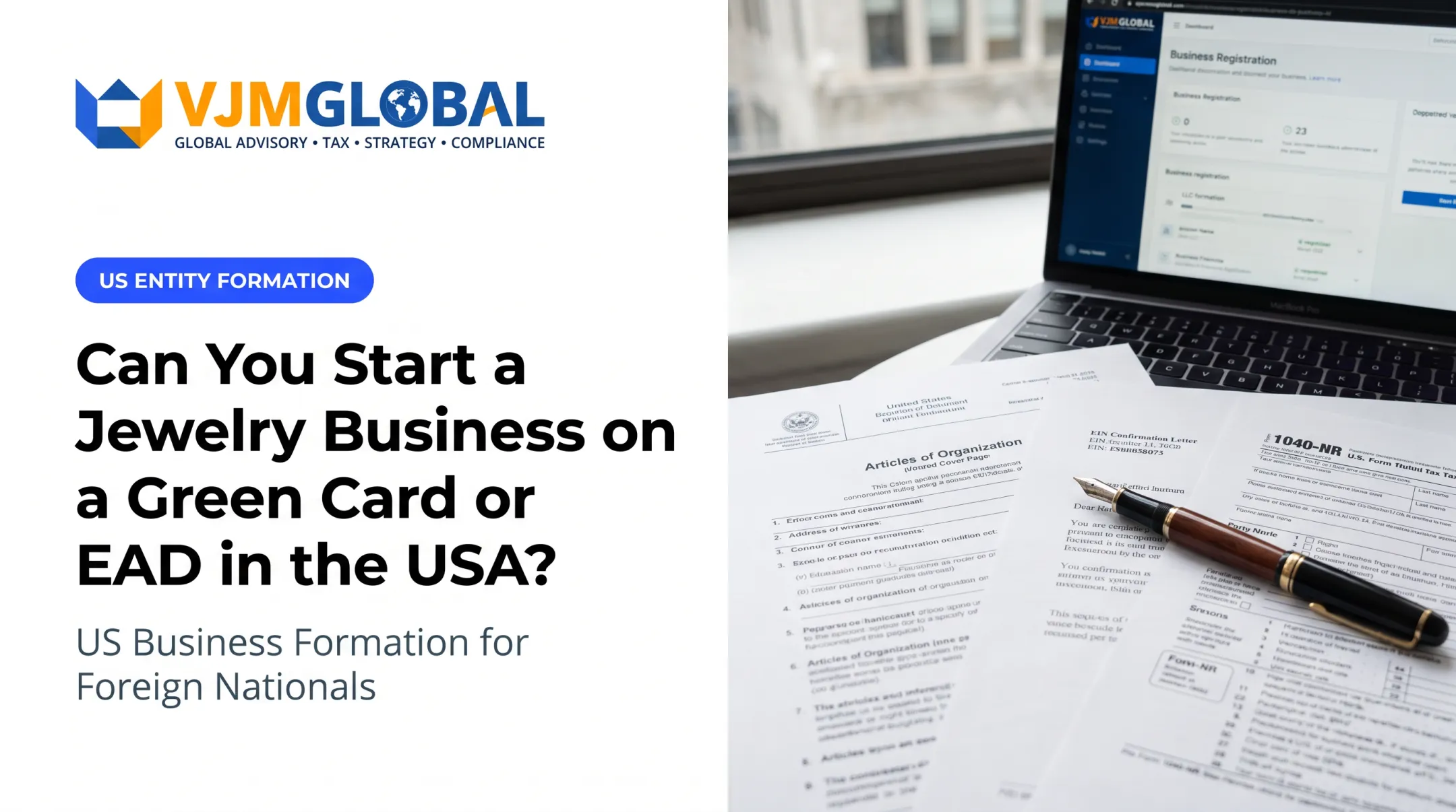 Can You Start a Jewelry Business on a Green Card or EAD in the USA?