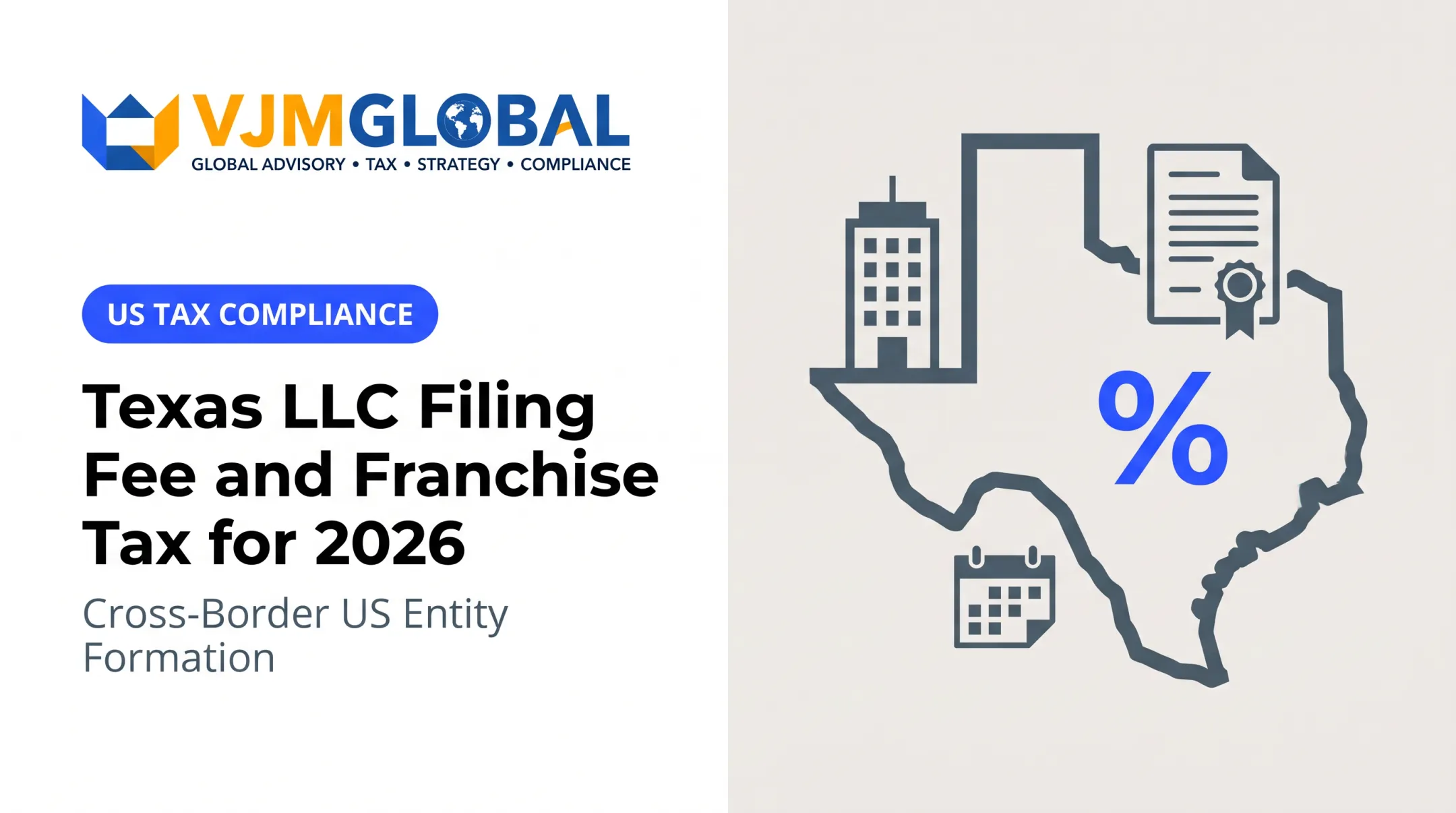 Texas LLC Filing Fee and Franchise Tax for 2026