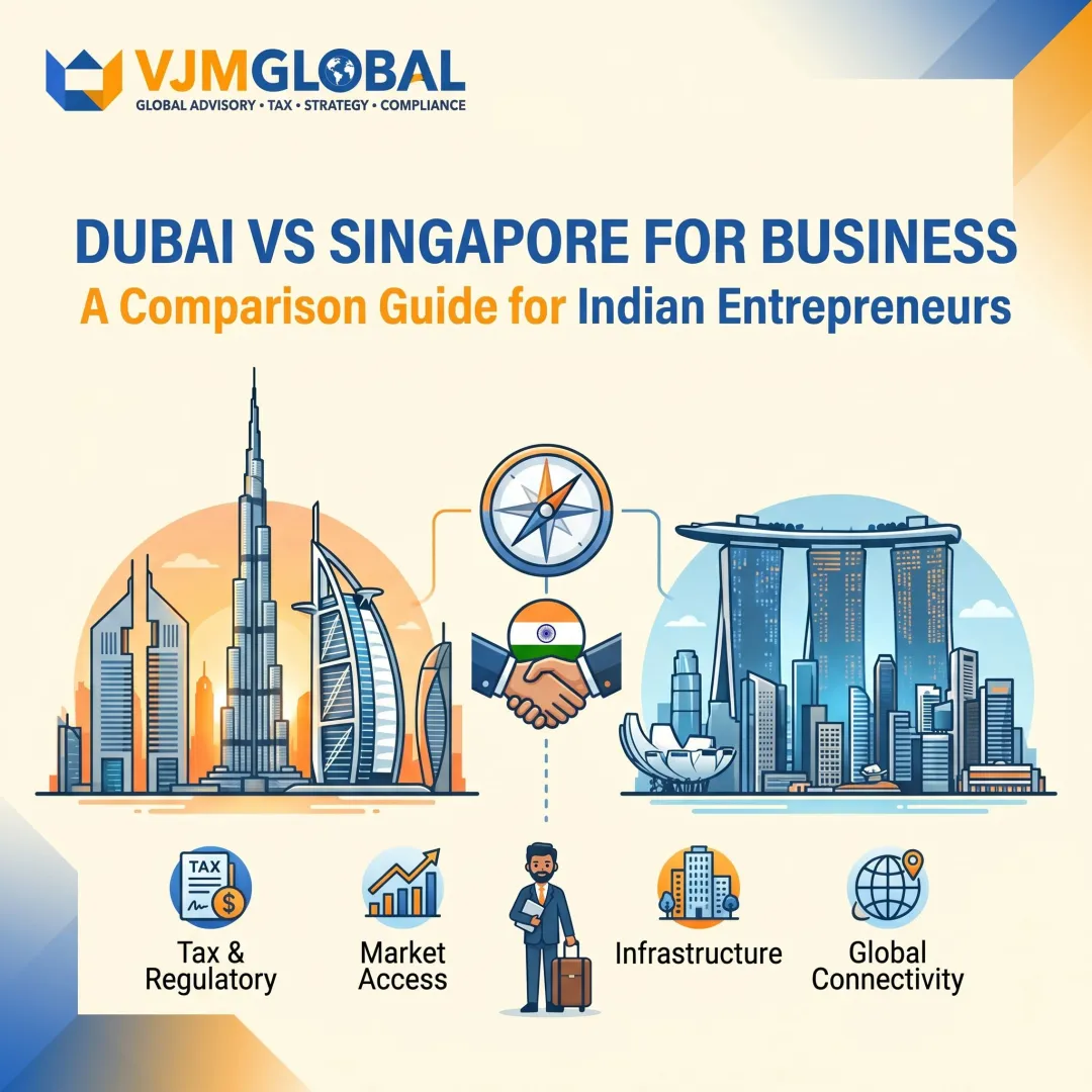 Dubai vs Singapore for Business: A Comparison Guide for Indian Entrepreneurs