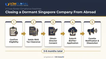 5-step process to close dormant Singapore company remotely from the US