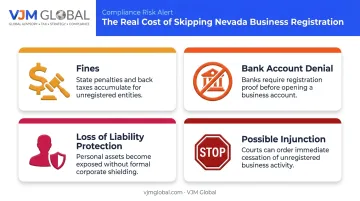 Four consequences of operating an unregistered business in Nevada