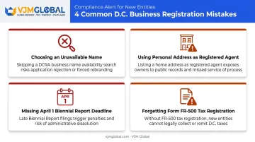 Four common Washington DC business registration mistakes to avoid