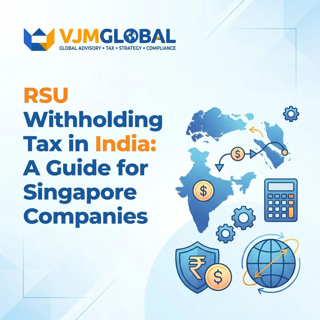 RSU Withholding Tax in India: A Guide for Singapore Companies