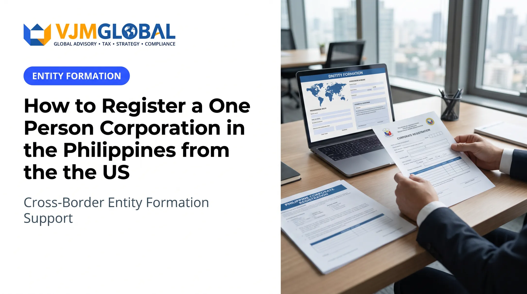 How to Register a One Person Corporation in the Philippines from the US