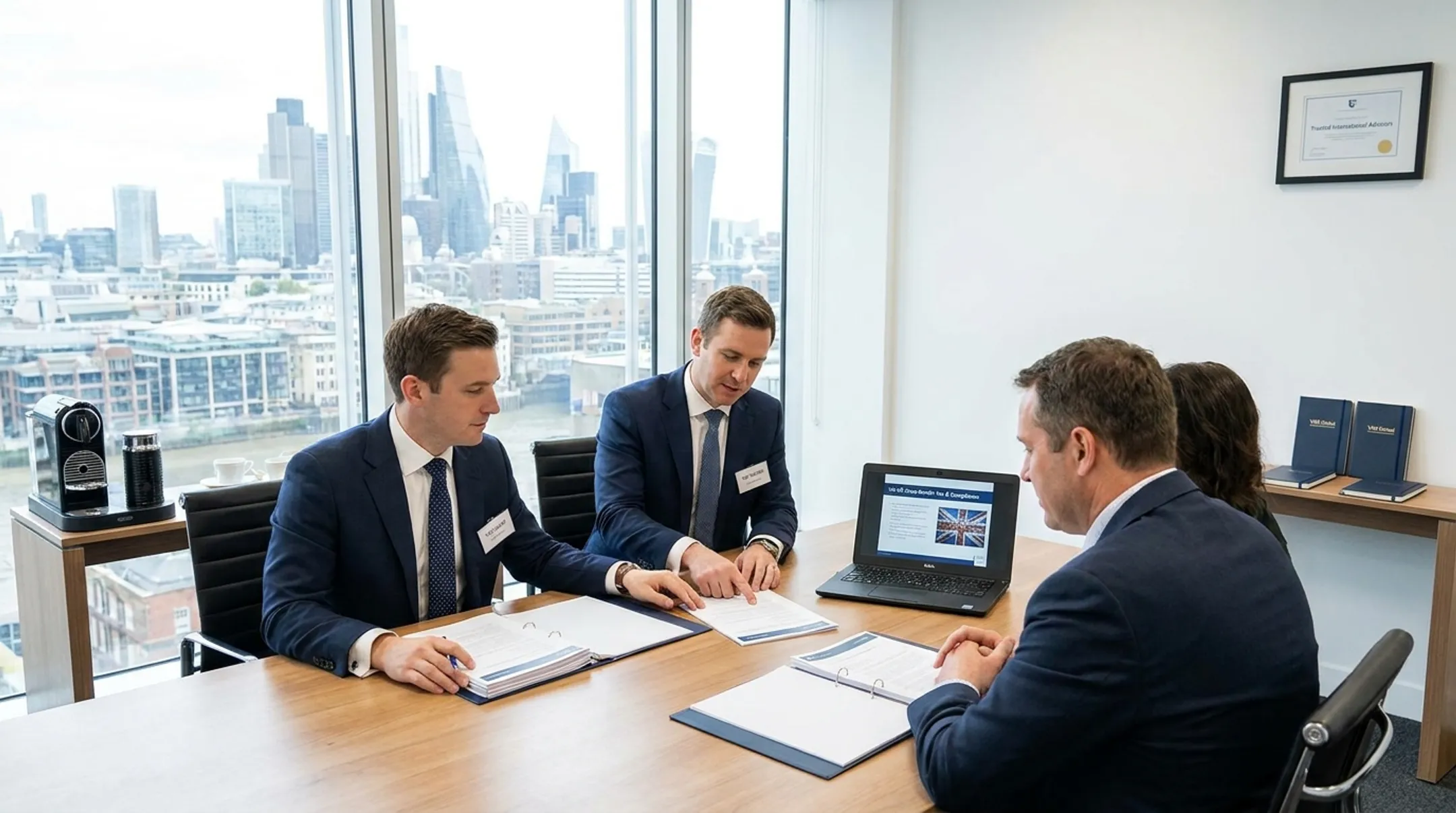 VJM Global advisory team supporting UK clients with cross-border LLC compliance