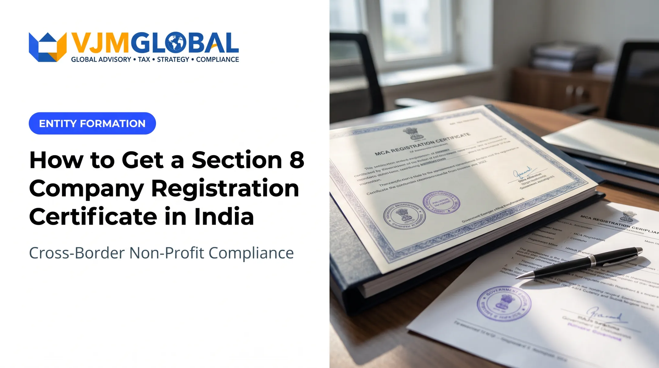 How to Get a Section 8 Company Registration Certificate in India