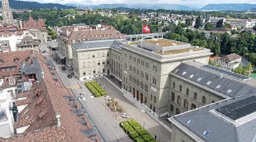 Swiss cantonal government office building for company registration services