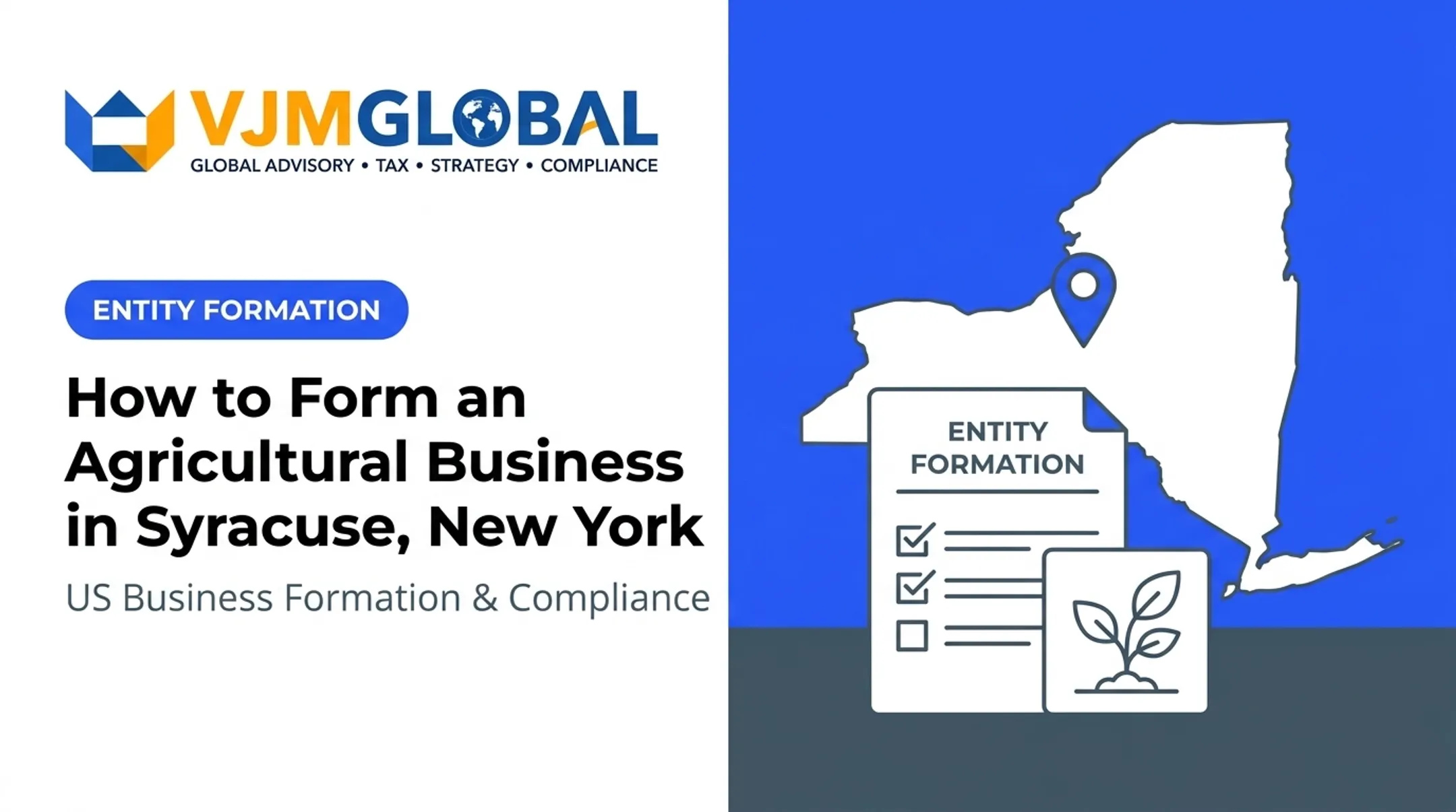 How to Form an Agricultural Business in Syracuse, New York
