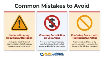 Three common Dubai branch setup mistakes Singapore companies make and how to avoid them