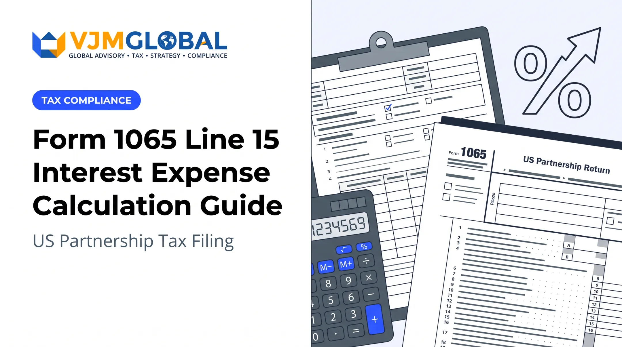 Form 1065 Line 15 Interest Expense Calculation Guide