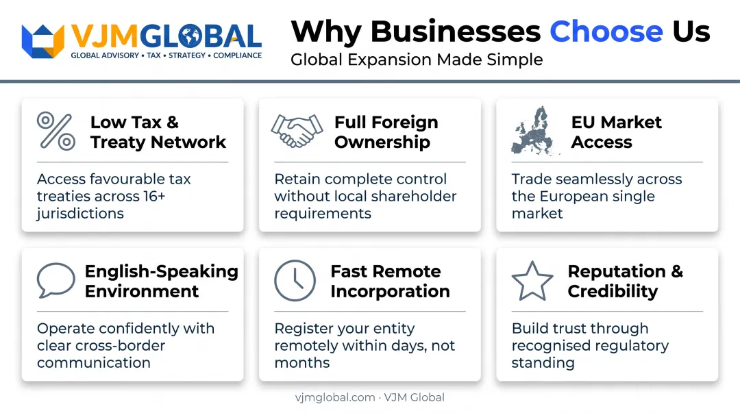 Six advantages of Irish LTD company formation for UAE businesses