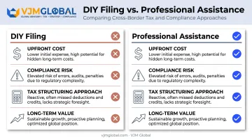 DIY filing versus professional formation assistance side-by-side comparison
