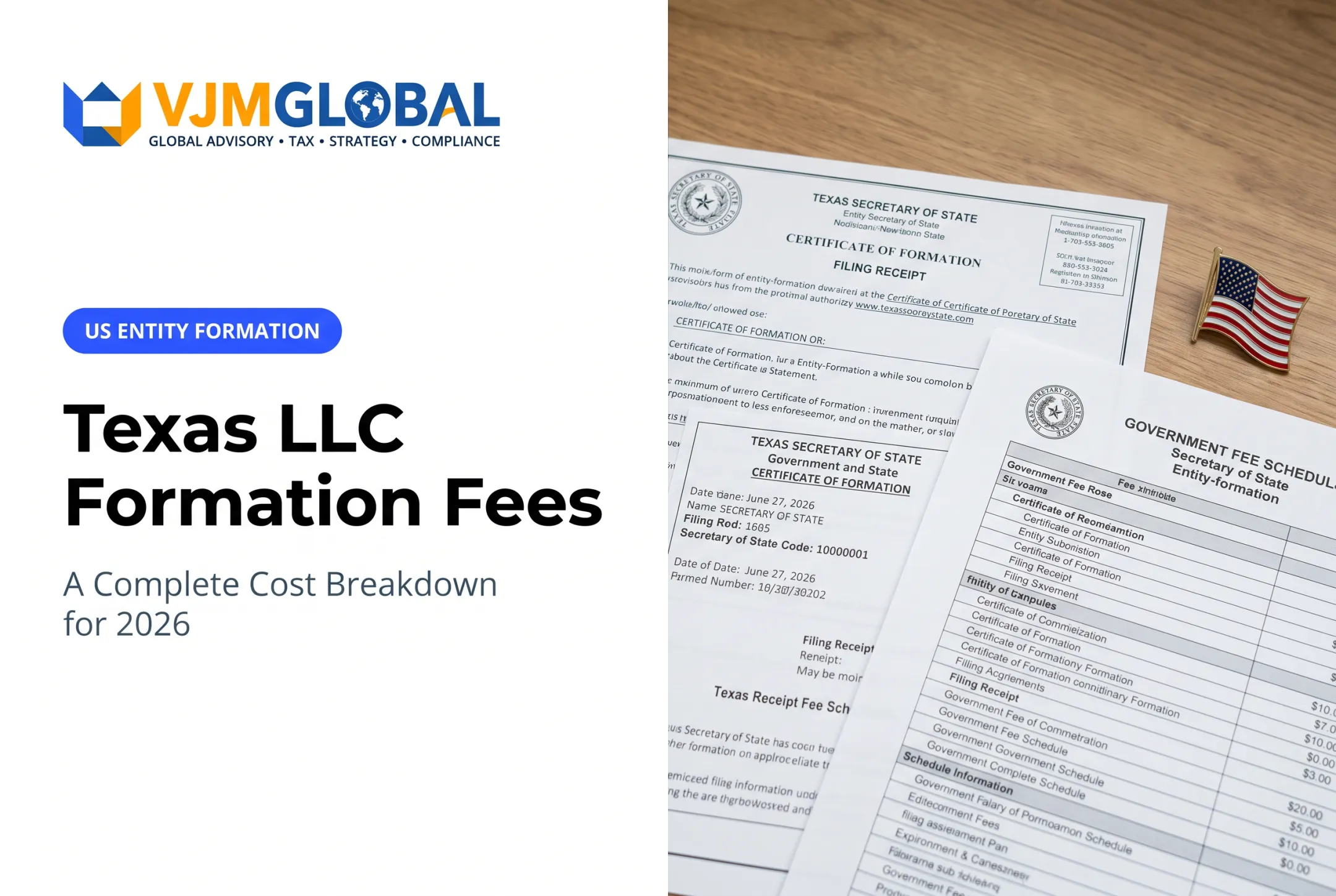 Texas LLC Formation Fees: A Complete Cost Breakdown for 2026