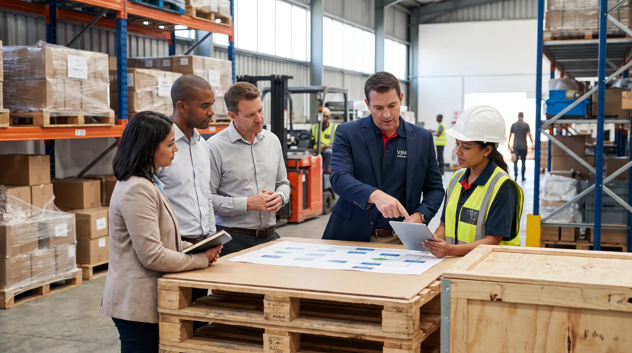 VJM Global accounting advisors supporting Business Central warehouse implementation