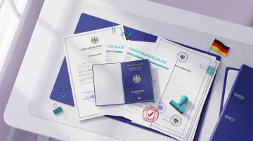 German passport and identification documents for UK company registration
