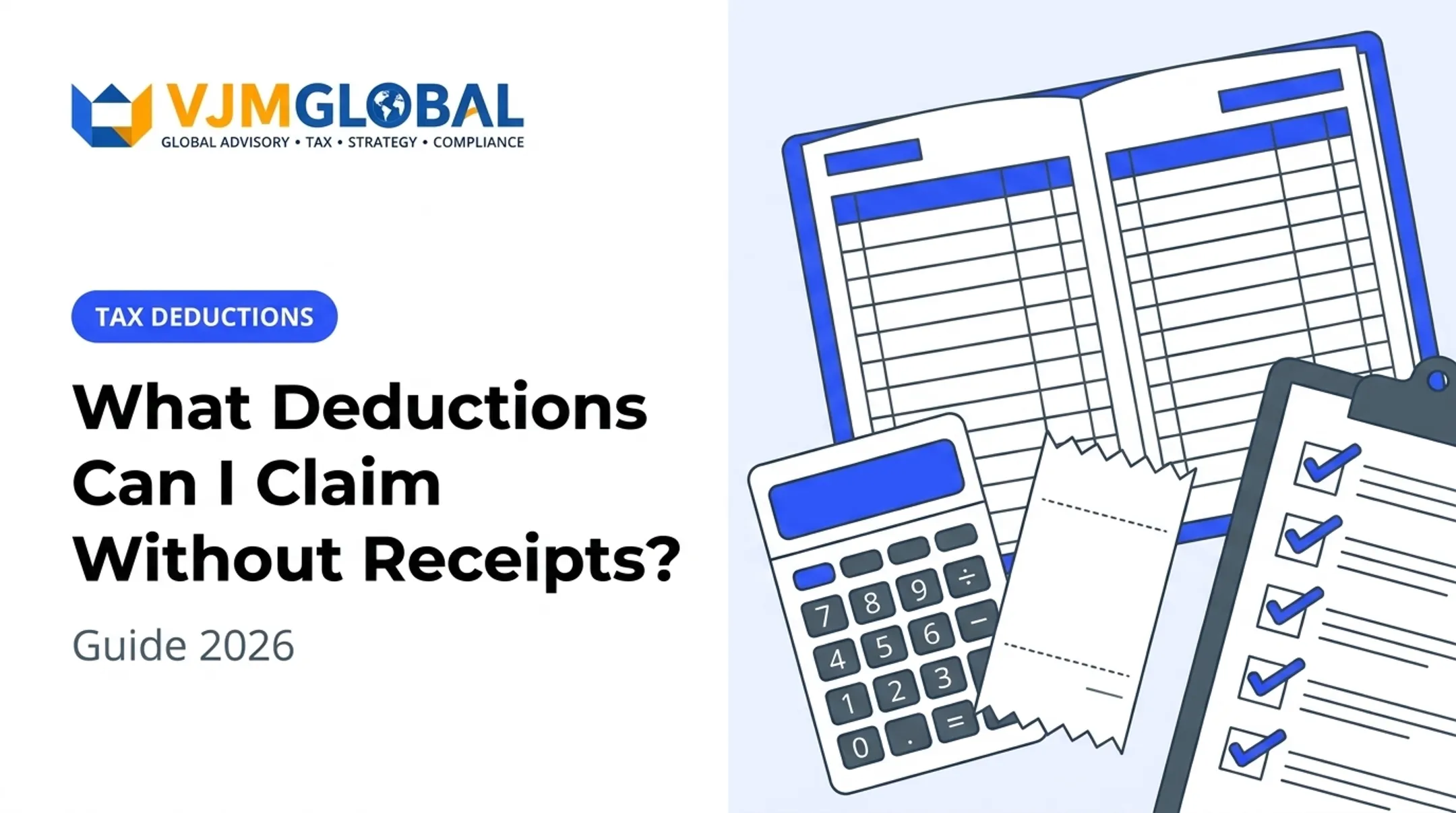 What Deductions Can I Claim Without Receipts? Guide 2026