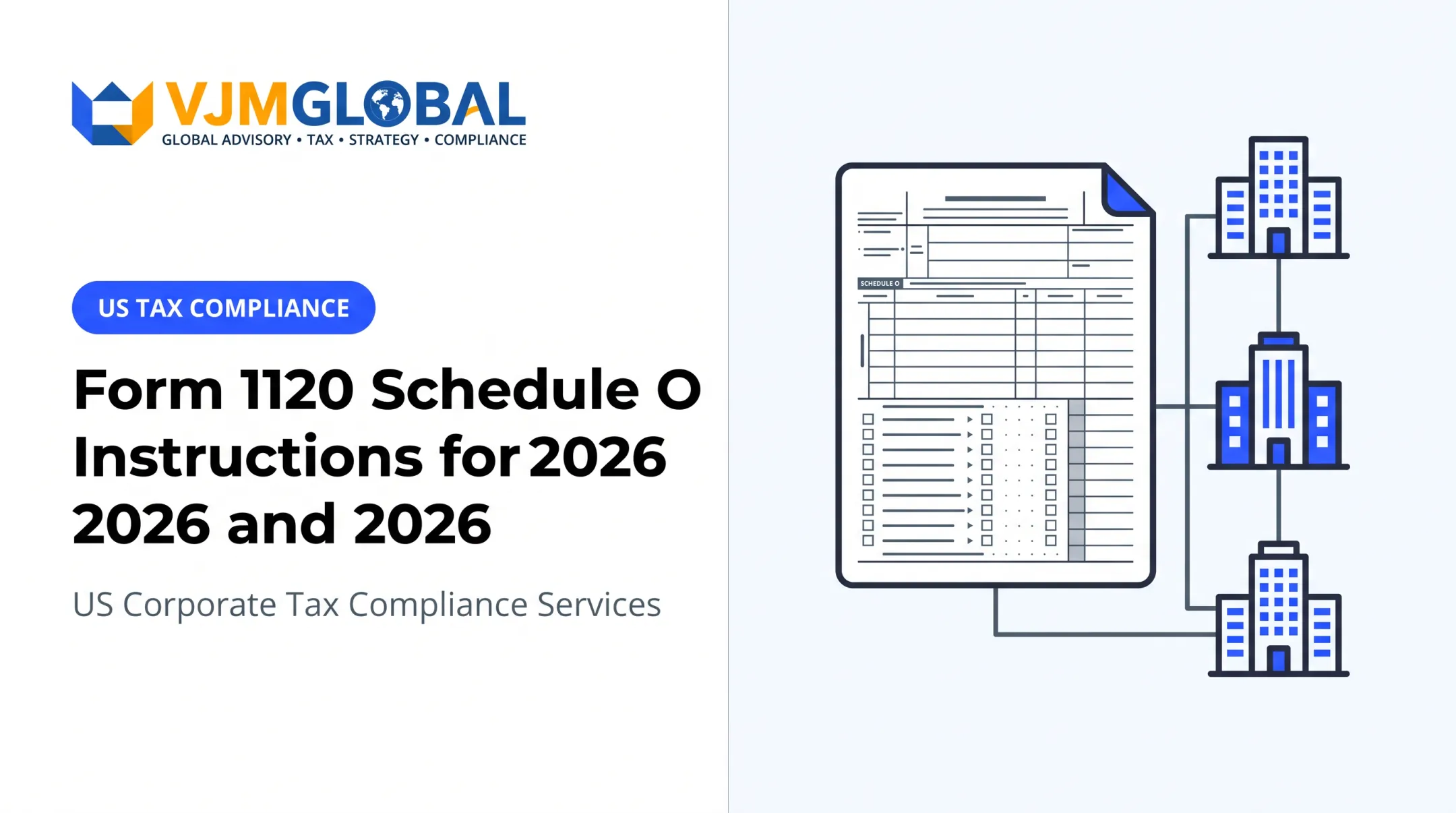 Form 1120 Schedule O Instructions for 2026 and 2026