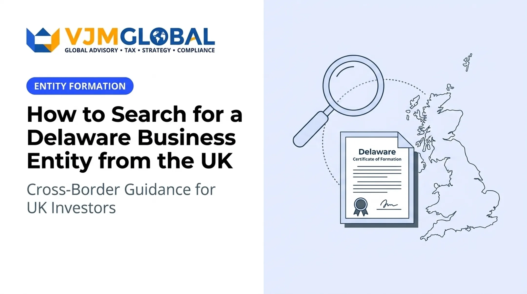 How to Search for a Delaware Business Entity from the UK