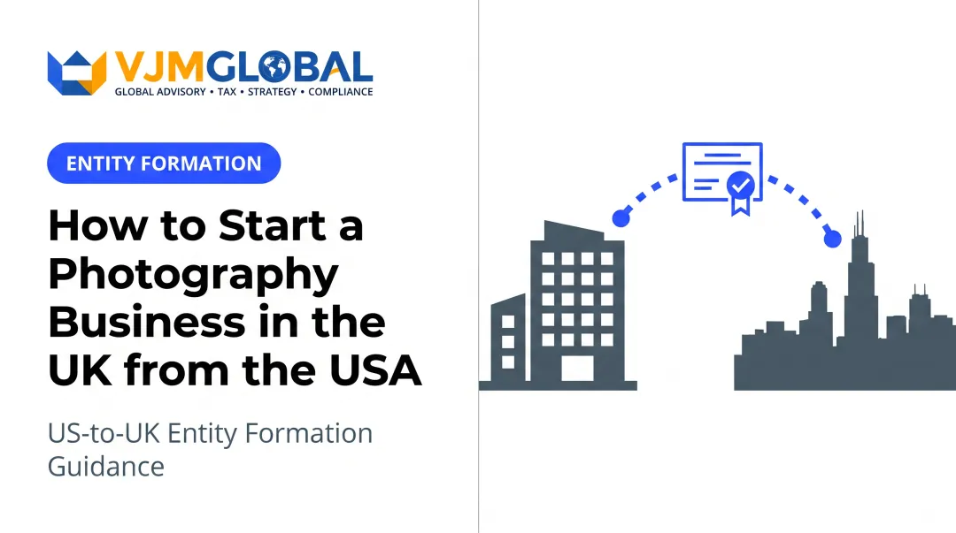 How to Start a Photography Business in the UK from the USA