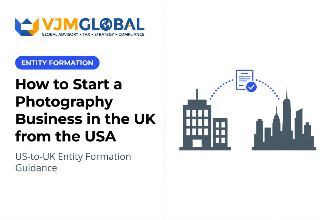 How to Start a Photography Business in the UK from the USA