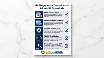 UK accounts payable compliance checklist covering HMRC PPPR GDPR FRS102 and CFA obligations