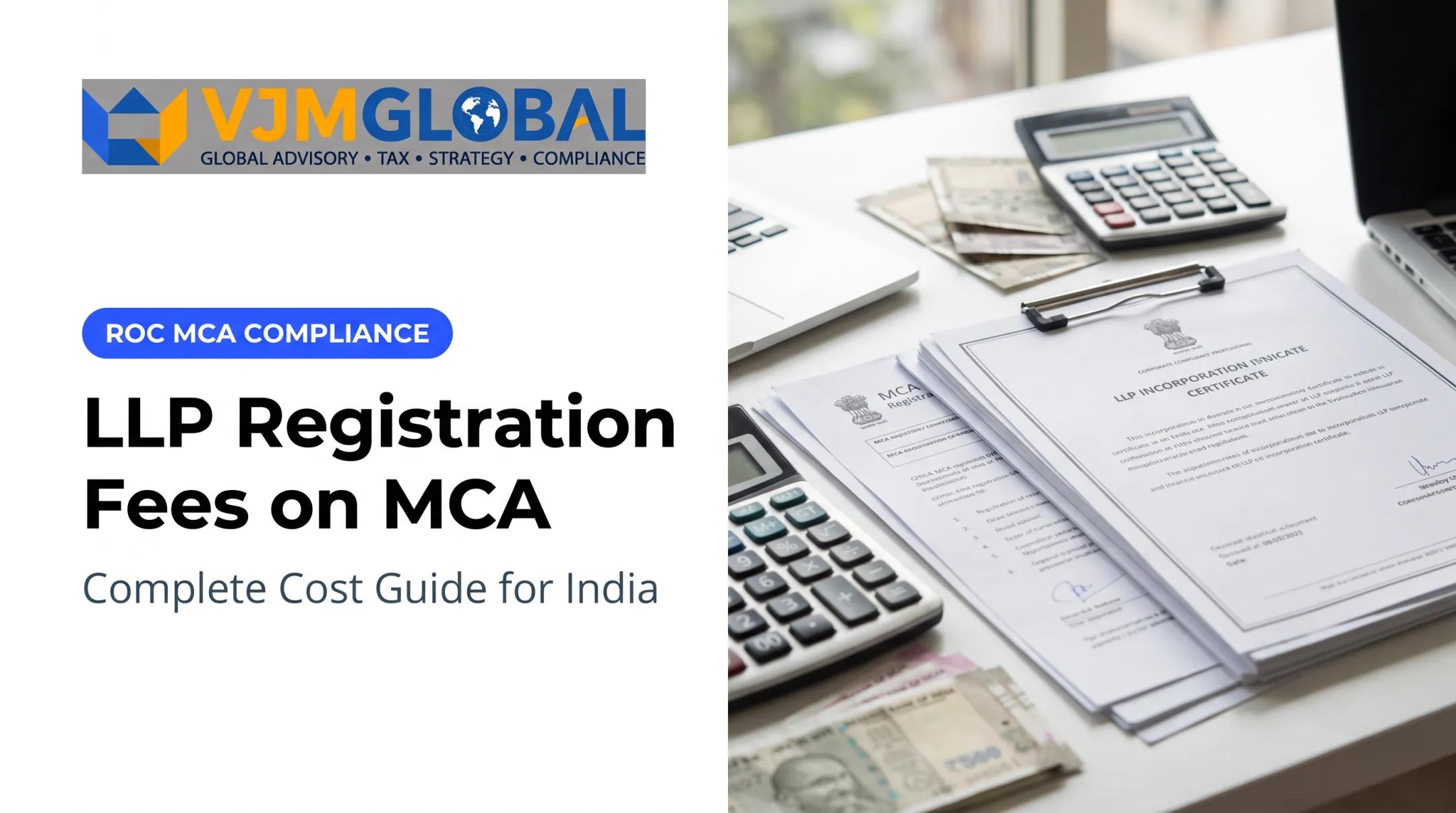 LLP Registration Fees on MCA: Complete Cost Guide for India