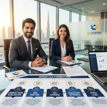 Step-by-step process of Dubai LLC company formation for Indian businesses
