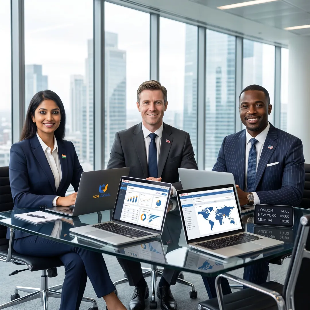 Cross-border advisory team supporting Oracle implementation planning