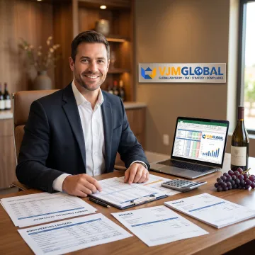 Winery accounting and reporting support