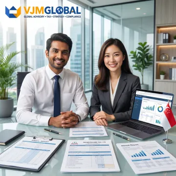 Tax filing consultation for a Singapore business in India