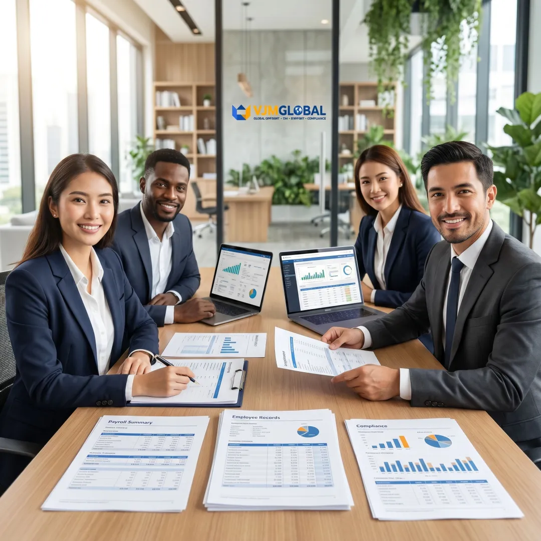 Payroll compliance review and reporting support