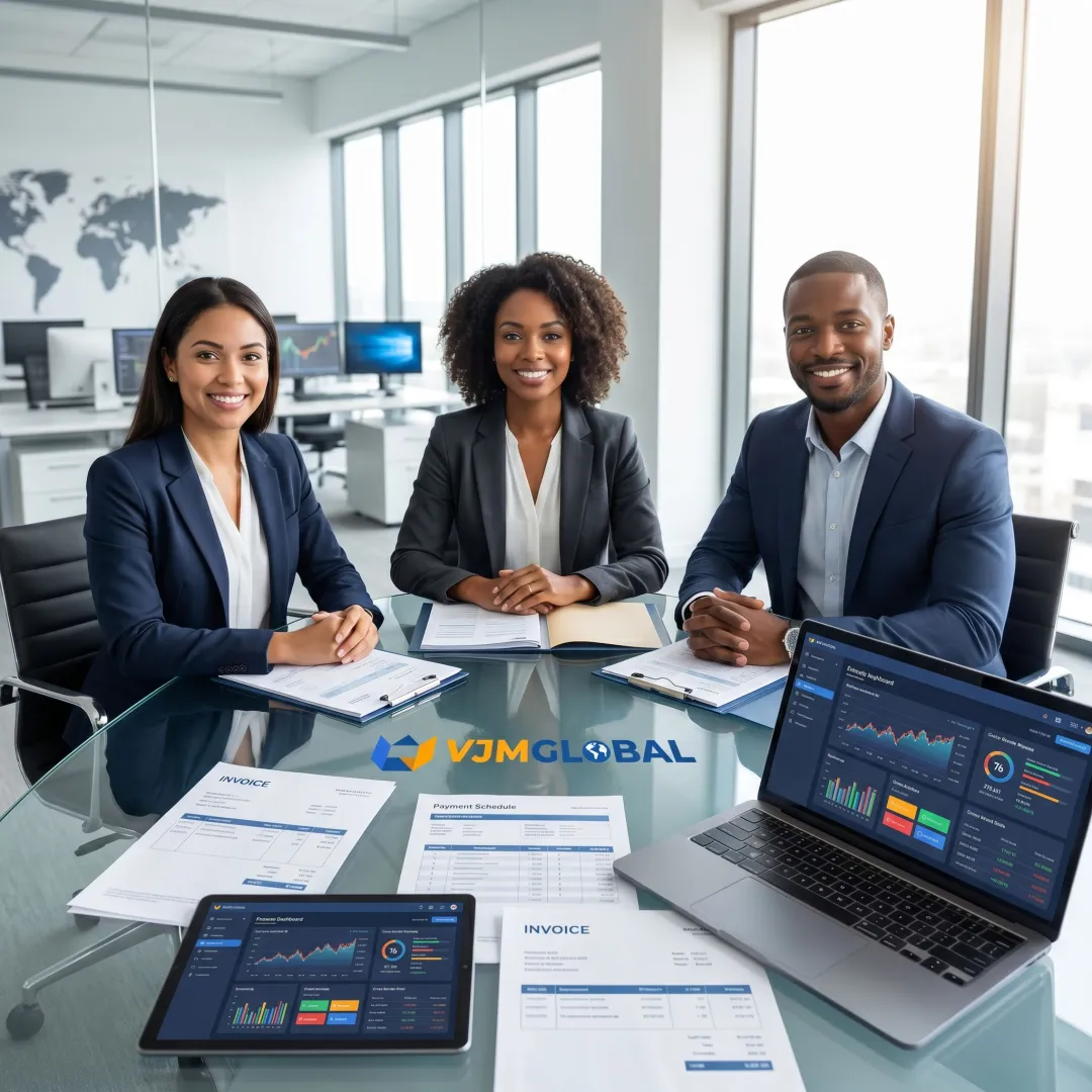Finance team managing accounts payable workflows