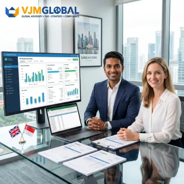 Online bookkeeping support for UK operations