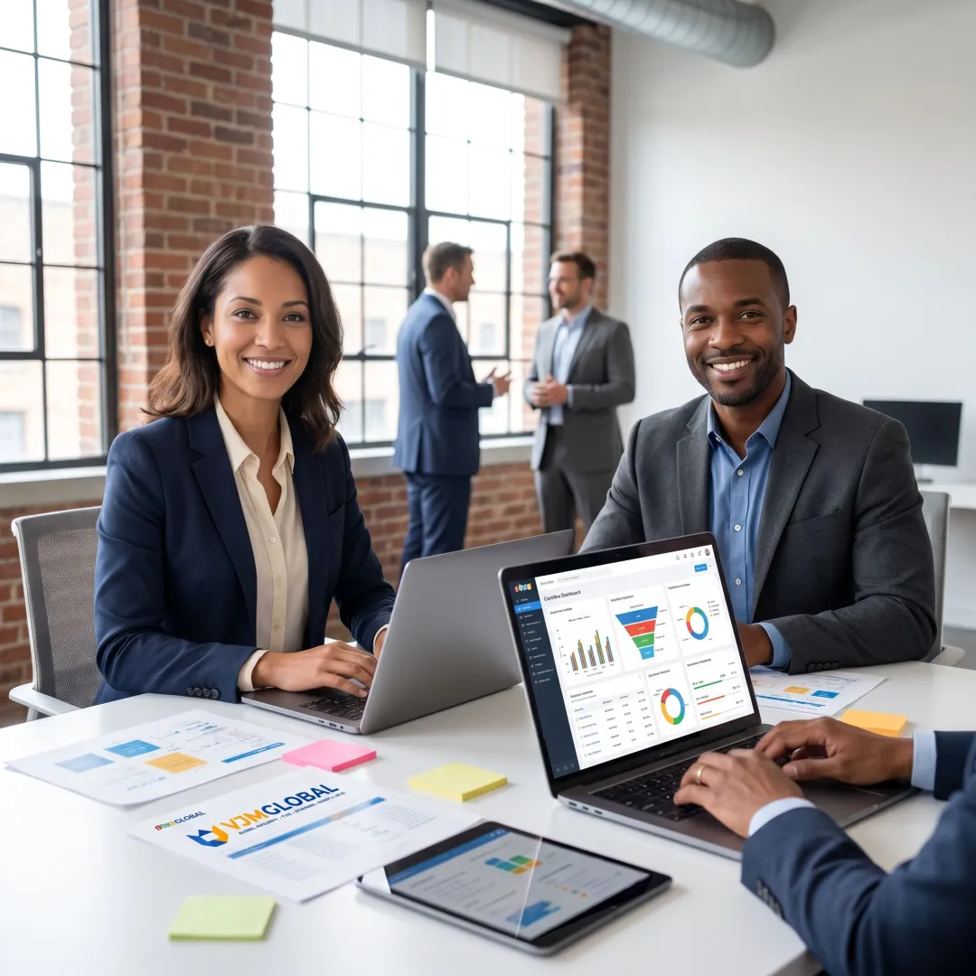 Zoho CRM and ERP implementation team supporting a UK business