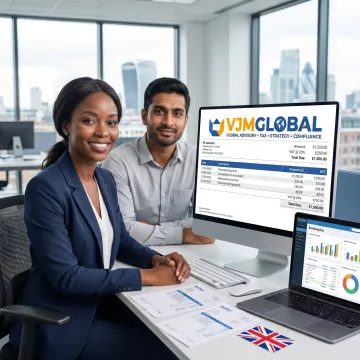 Accounting team supporting UK small business bookkeeping