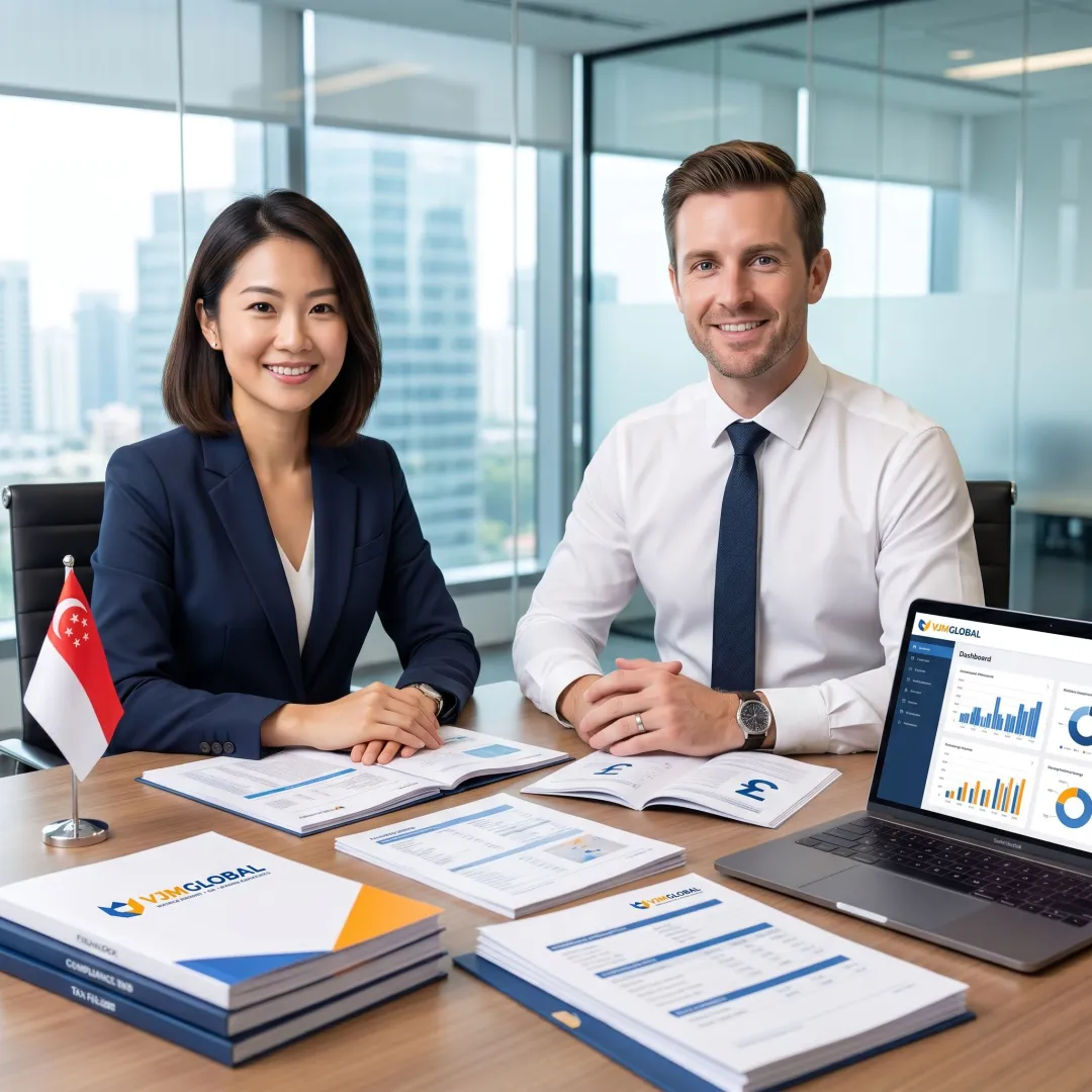 Accounting team supporting Singapore startup UK expansion