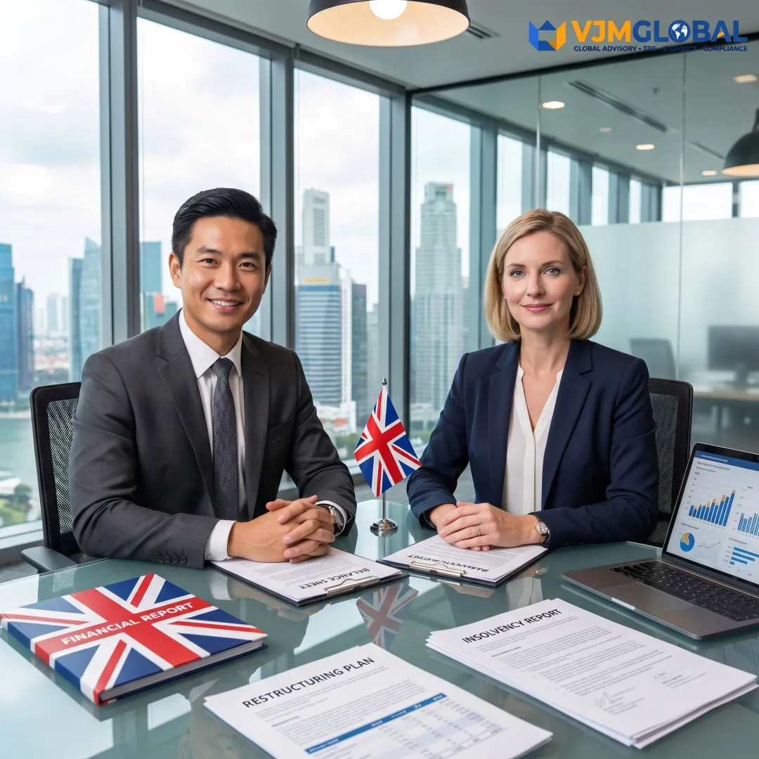 Advisors reviewing cross-border restructuring documents