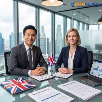 Advisors reviewing cross-border restructuring documents