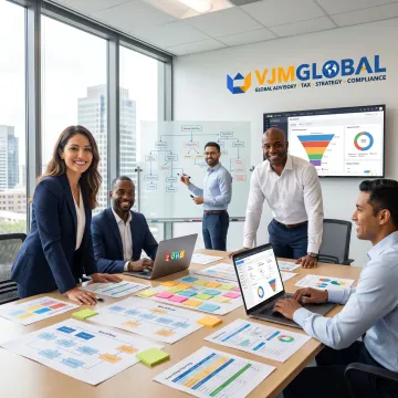 Zoho implementation planning session with consultants