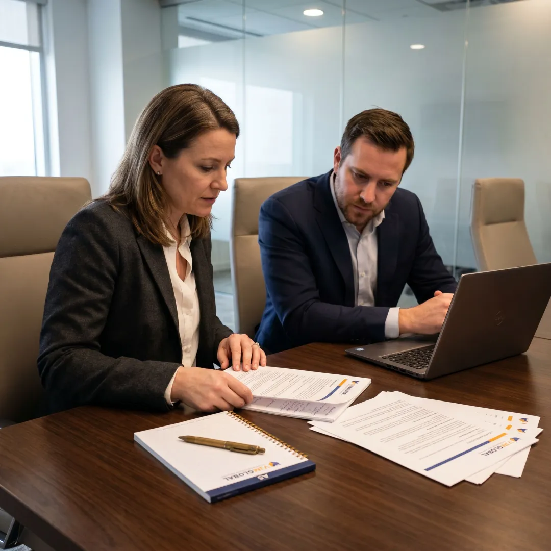 Business team evaluating SAP implementation partners